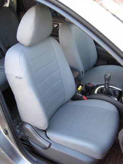 Модельные чехлы Ниссан Икстрейл Т32 из экокожи