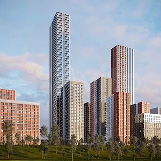 1-к квартира, 47.4 м², 17/19 эт.