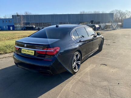 BMW 7 серия 4.4 AT, 2017, битый, 40 000 км