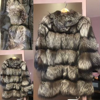 Шуба из чернобурки