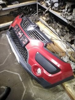 Бампер передний Рено Сандеро Степвей 2 в сборе