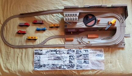 Hot wheels железная дорога. 1983 год. Mattel. USA