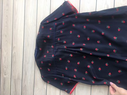 Блуза шелковая М новая