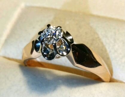 Кольцо золотое СССР