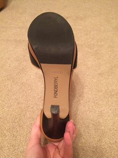 Босоножки летние на каблуке