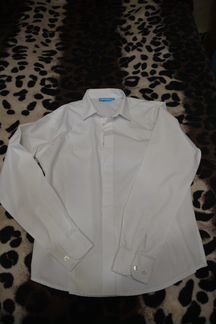 Рубашка белая Futurino на мальчика 158-168