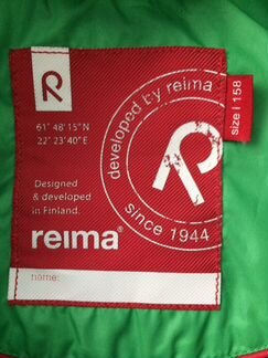 Куртка Reima (пуховик) подростковая, 158 рост