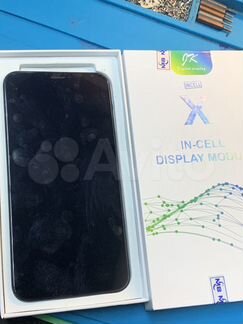 Дисплей для iPhone X черный in-Cell