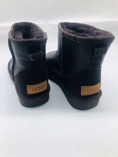 Угги замшевыеи UGG classic mini Bomber с пропиткой