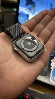 Apple Watch series 4 44 mm, silver