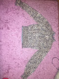 Леопардовая блузка