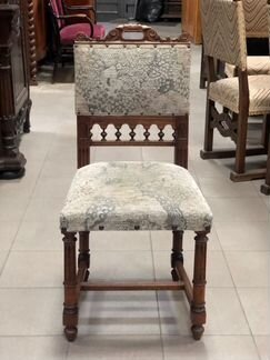 Старинный набор стульев в стиле Генри, 6 штук