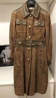 Замшевое пальто Gucci оригинал