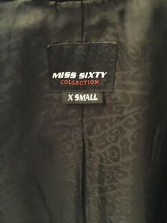 Пальто чёрное miss sixty