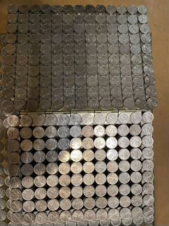 Книга из монет номиналом 5 копеек