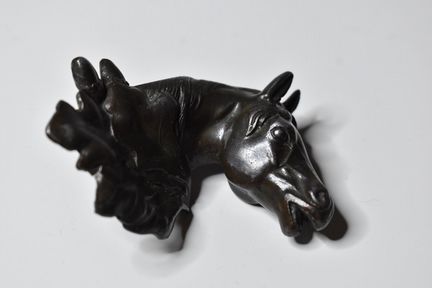 Голова лошади. Бронза. 50е годы