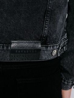 Zakaryan Мужская джинсовая куртка mark/grey/250