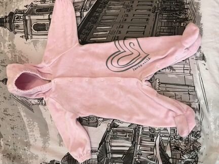 Комбинезон велюровый