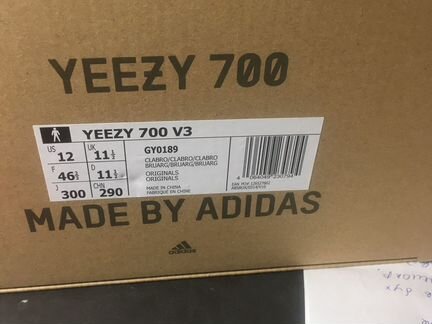 Adidas yeezy boost 700 v3 12us Адидас изибуст