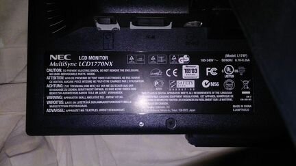 Монитор NEC 17