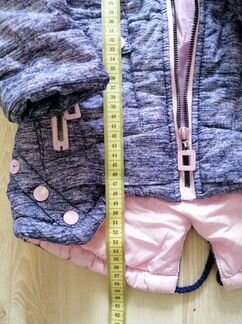 Куртка, пальто на девочку, демисезон, 110, 116