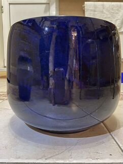 Горшок синий