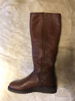 Сапоги зимние женские кожаные