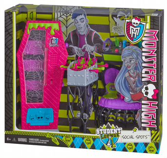 Новый набор студенческая гостинная. Monster High