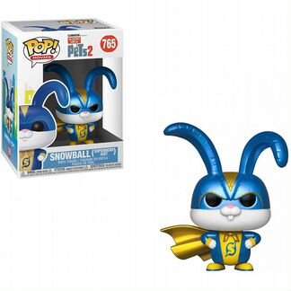 Фигурка Funko The Secret Life of Pets 2 Snowball (Superhero Suit)