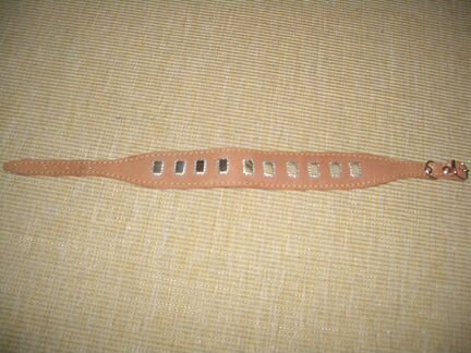 Ошейник для собаки из натуральной кожи. Новый