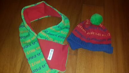 Шапка и шарф Agatha Ruiz для мальчика 24-36 м