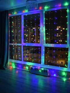 Гирлянда штора