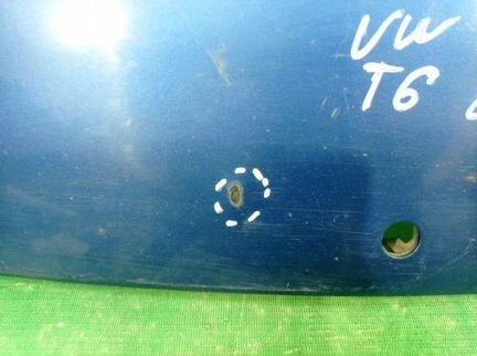 Накладка бампера Volkswagen Transporter T5 2009