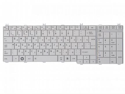 Клавиатура новая для Toshiba C670 L750 L775 белая