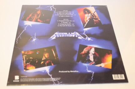 Metallica - Ride The Lightning винил новый