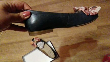 Новые балетки нат. кожа р.39