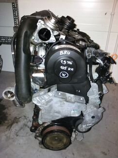 Двигатель BRU 1.9 TDI VW audi seat skoda