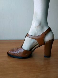 Ретро туфли Цебо (Cebo) Чебо винтажные с открытой