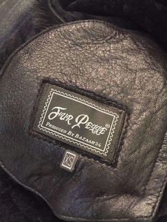 Дубленка короткая чёрная р-рxs