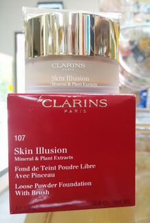 Clarins Пудра рассыпчатая Skin Illusion