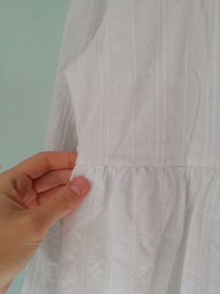 Платье рубашка кружевная