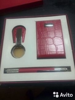 Набор визитница ручка новый