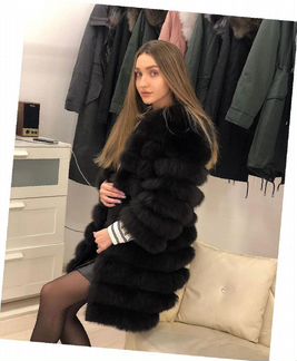 Шуба из песца трансформер 4 в 1