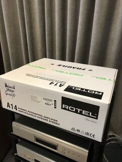 Стереоусилитель Rotel A14 Black