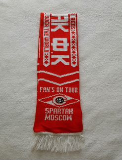 Шарф спартак fans on tour 1998 год
