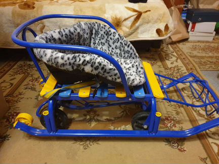 Санки на колесах