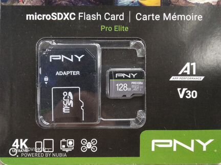 Micro SD Card PNY 128gb High speed 90/100 MB/s 4K