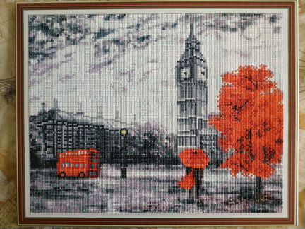 Готовая картина алмазная мозаика