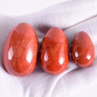 Yoni egg Йони яйца Красная яшма, Обсидиан, тигрины