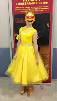 Спортивно-бальное платье (стандарт) + подарок трен